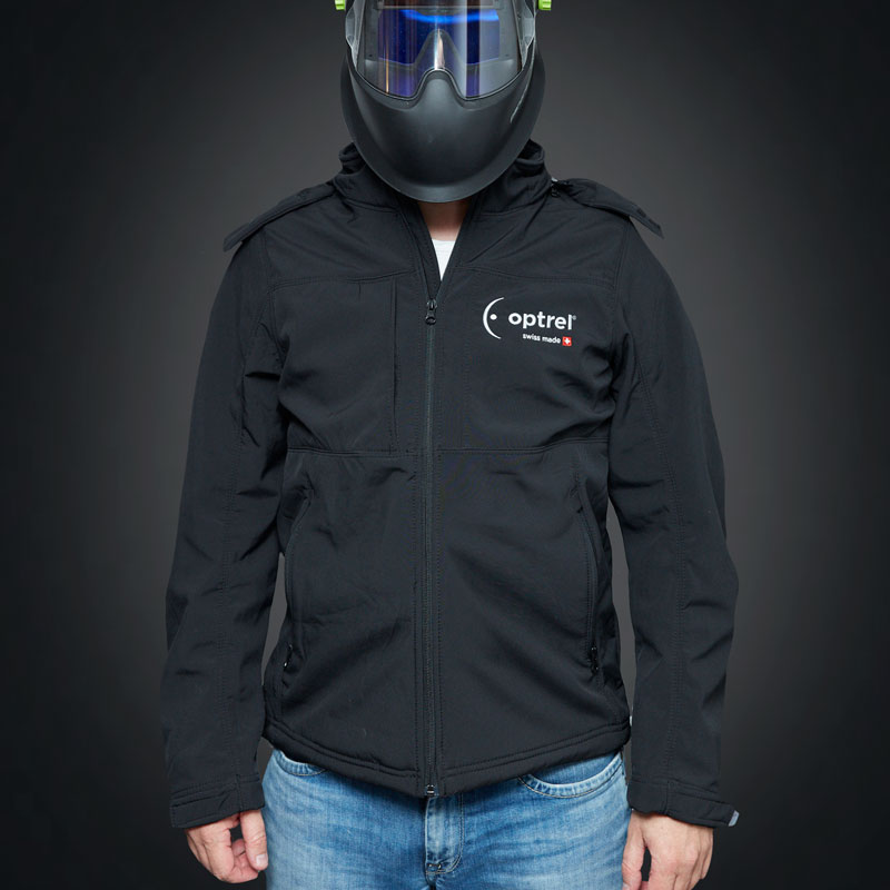 Softshell jacket with optrel e